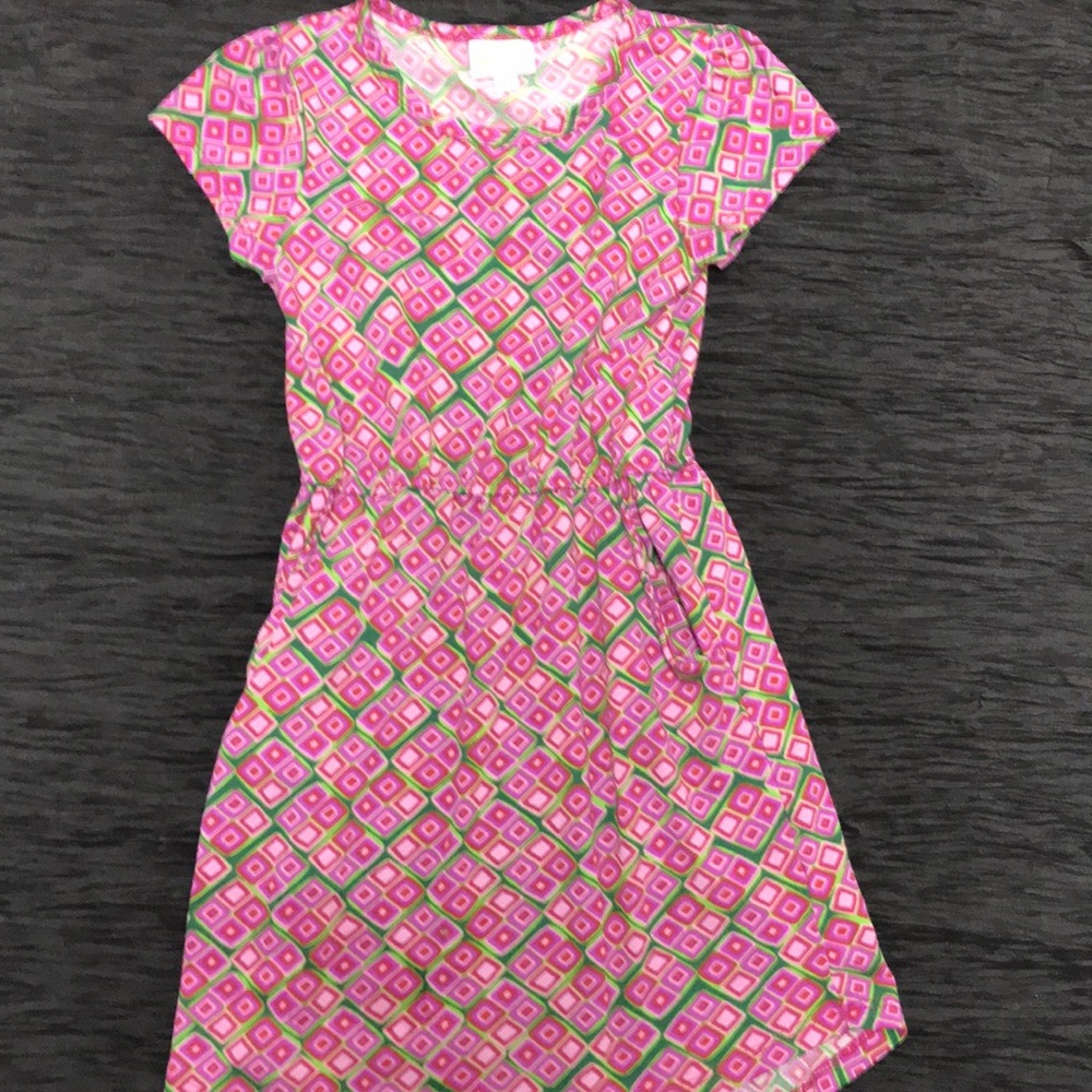 Purple and Green Lularoe dress